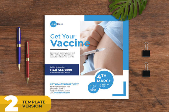 Boost Your Covid-19 Vaccination Campaign with a Pro Banner