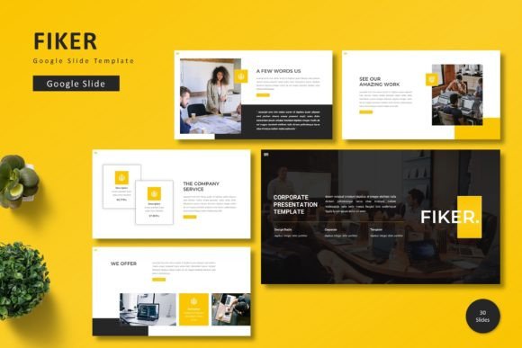 Fiker - Google Slide Template: Elevate Your Presentations