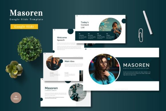 Masoren - Google Slide Template: Effortless Professional Presentations
