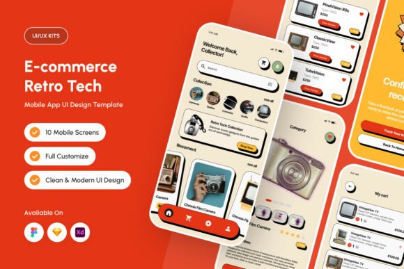 Neonova: A Retro-Industrial UI Kit for Premium Digital Stores