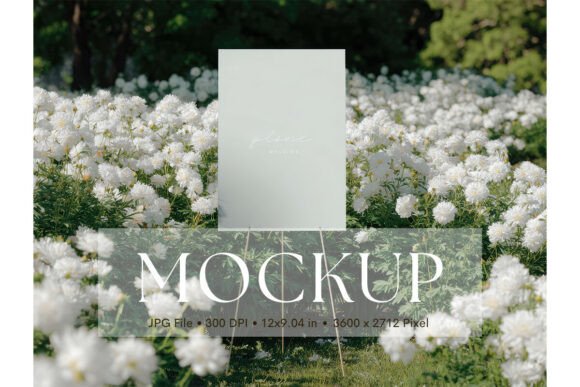 Polish Your Wedding Designs with the Welcome Sign Mockup