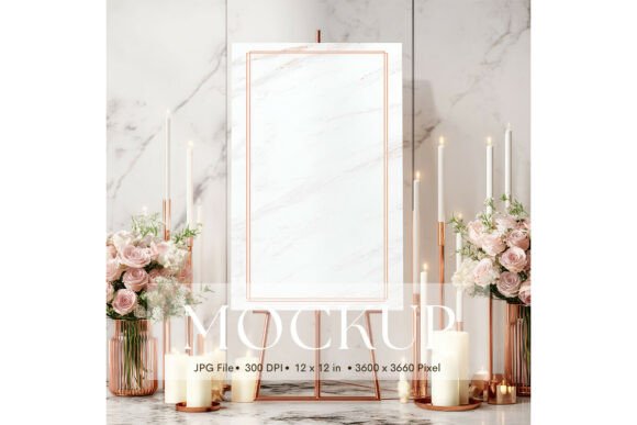 Present Your Designs with Wedding Sign Mockup_190