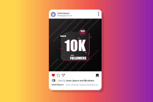 Social Media Followers Vector Template: Elevate Your Brand's Digital Presence