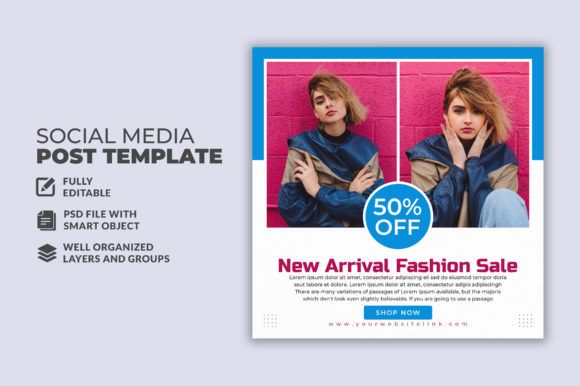 Stunning Fashion Sale Social Media Graphics Made Simple