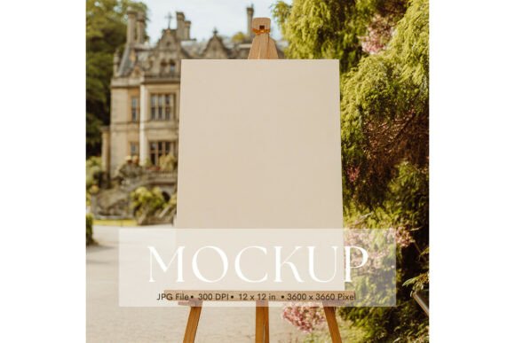 Wedding Sign Mockup_158: Showcase Your Art with Style