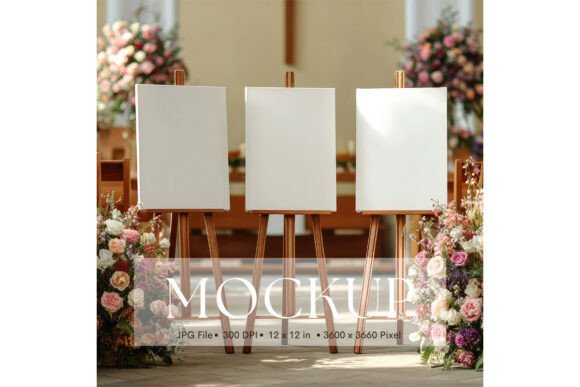Welcome Sign, Wedding Sign Mockup_175