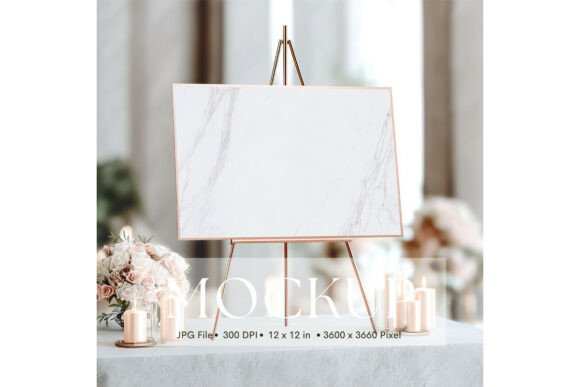 Welcome Sign, Wedding Sign Mockup_191: Perfect for Your Designs