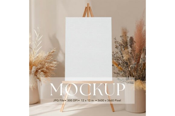 Welcome Sign, Wedding Sign Mockup_215: Showcase Your Design