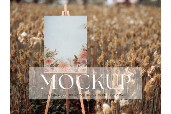 Welcome Sign, Wedding Sign Mockup_22: A Designer's Essential Preview Tool