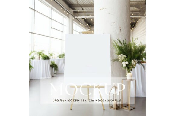 Welcome Sign, Wedding Sign Mockup_224