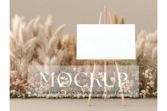 Welcome Sign, Wedding Sign Mockup_23