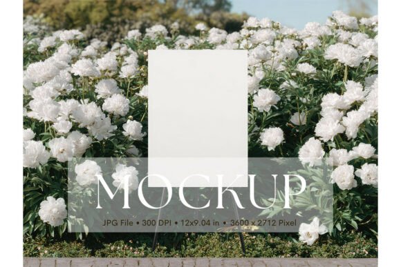 Welcome Sign, Wedding Sign Mockup_48